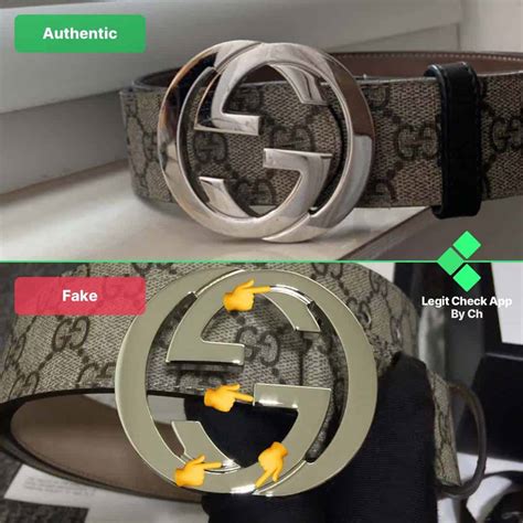 how to tell real vs fake gucci belt|gucci belt bag legit check.